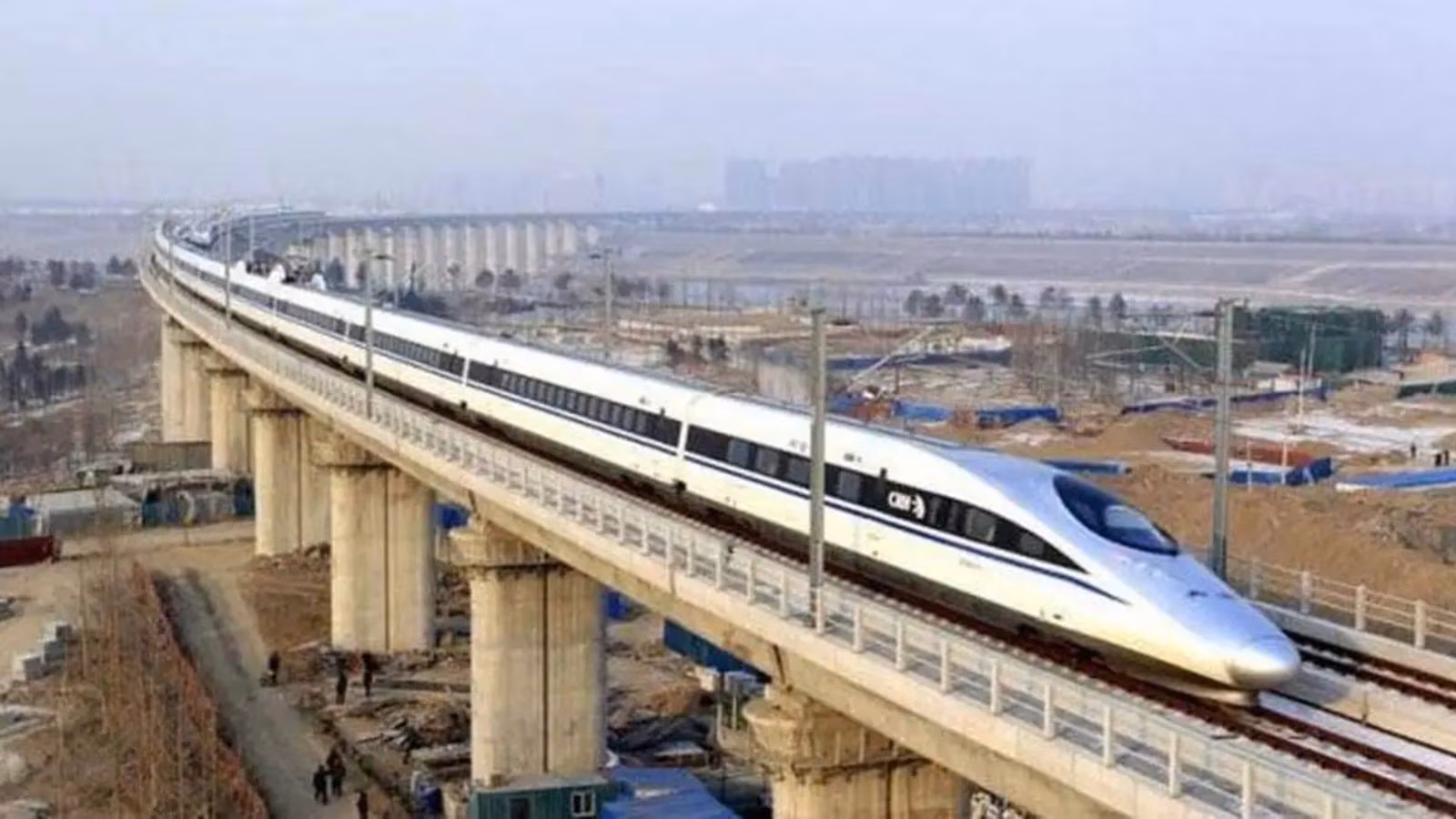 Bullet train infrastructure project